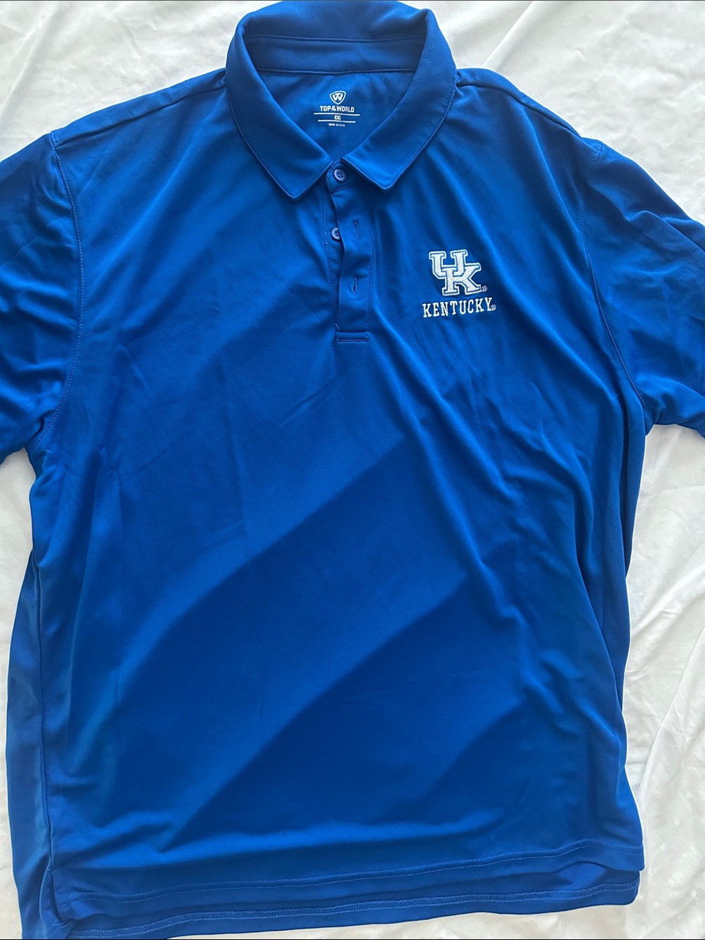 Top of the World Blue Kentucky UK Polo Shirt - Men's